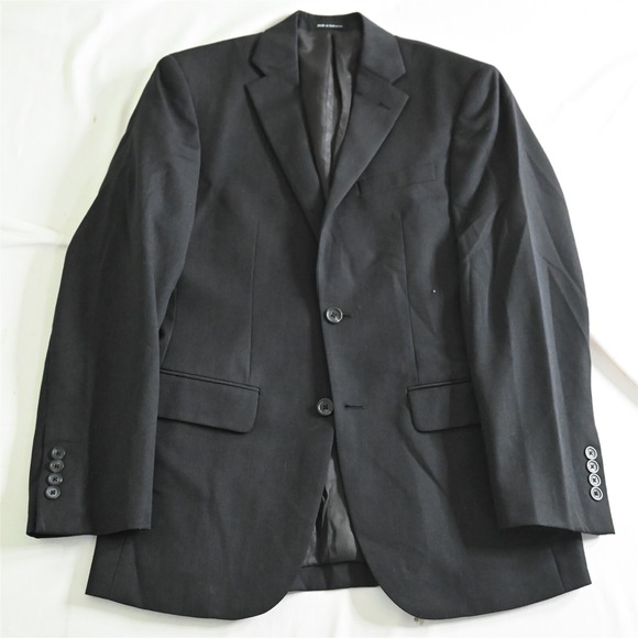 Pronto Uomo Platinum 36R Charcoal Gray 100%‎ Wool Blazer Jacket Sport Coat